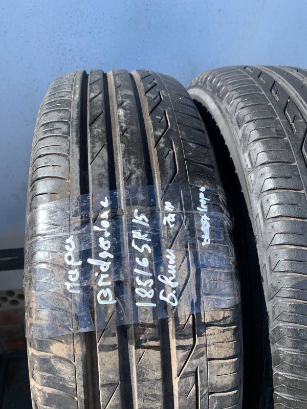 Шини пара Bridgestone 185/65 r15 літо резина