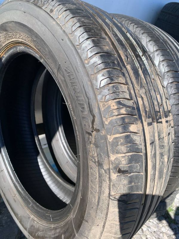 Шини пара Bridgestone 185/65 r15 літо резина