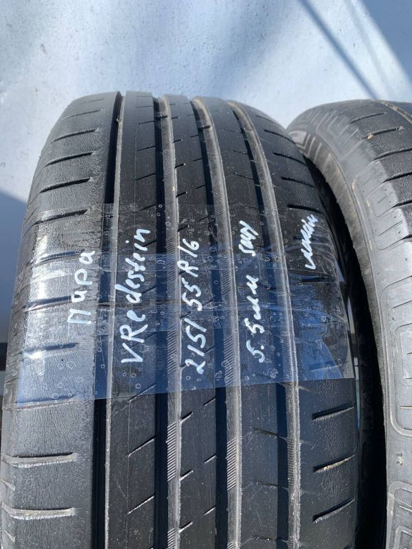 Шини пара Vredestein 215/55 r16 літо резина