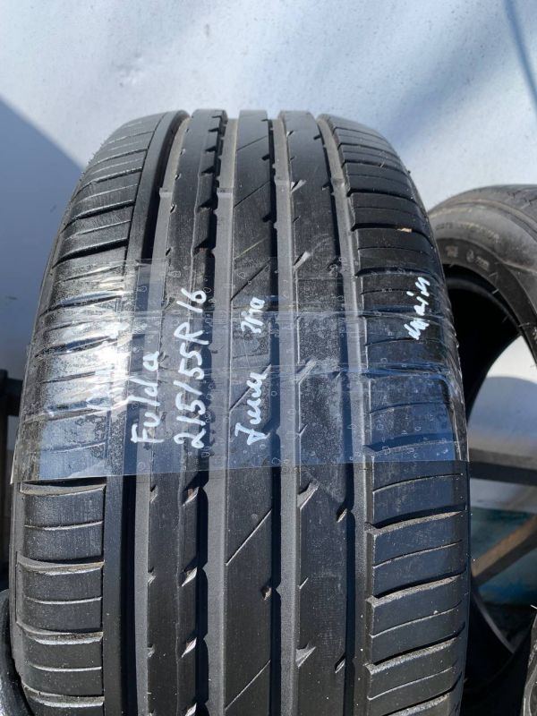 Шини пара Fulda 215/55 r16 літо резина