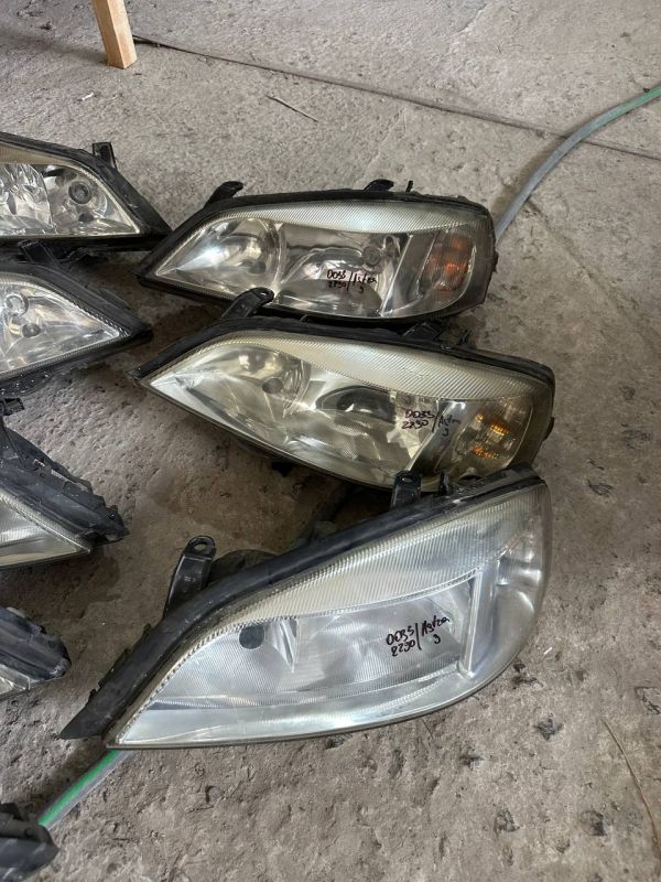 Передні фари ліва права Opel Astra g передня оптика права ліва пара фара опель астра 