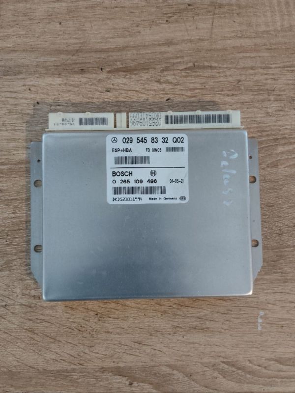 Блок керування ESP та HBA 029 545 83 32 Q02 Мерседес-Бенц Mercedes-Benz A-Class W168 А170